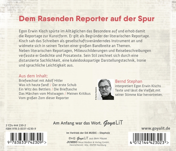 Was Ich Heute Fand! Literarische Reportagen, Gedic 1