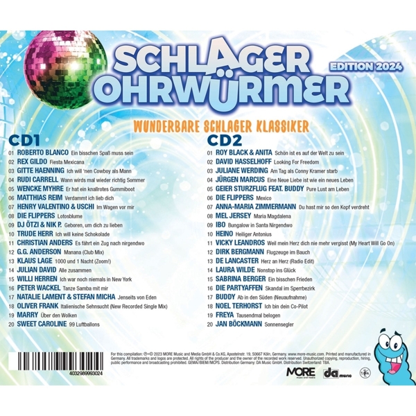 Schlager Ohrwürmer - Wunderbare Schlager Klassiker 1