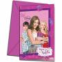 Violetta - Disney Violetta Party Invitations, Pack Of 6