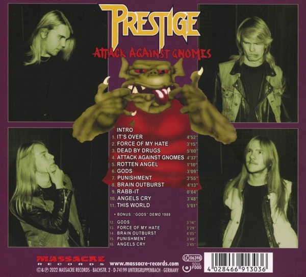 Attack Against Gnomes (Reissue) (Digipak) 1