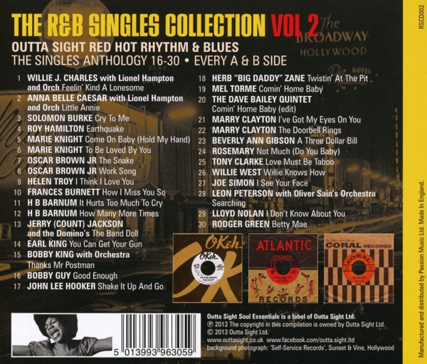 The R&B Singles Collection Vol.2 1