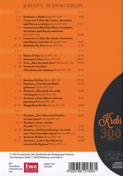 Orchester-& Kantatenwerk 1