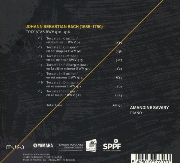 Toccatas BWV 910-916 1
