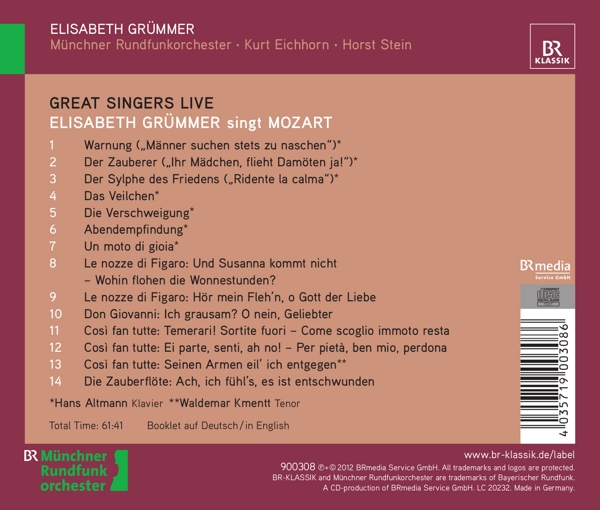 Great Singers Live 1