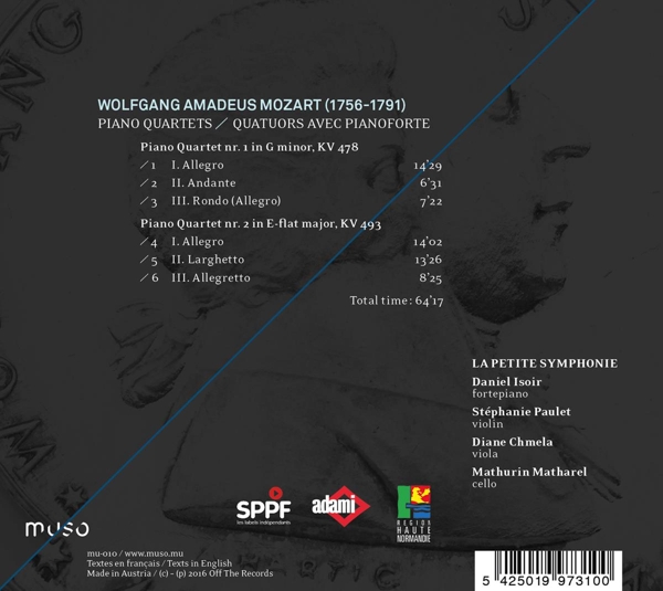 Klavierquartette 1