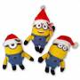 Minions - Peluche Minions Natale 1pz Assortimento 18cm
