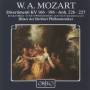 MOZART / BERLIN PHILHARMONIC - Divertimenti fr 8 & 10 Blser KV 166/186/226/227