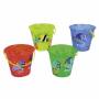 Simba Toys 107106525 Sand Bucket -Transparent With Fish Des - Simba Toys 107106525 Sand Bucket - Transparent With Fish Design