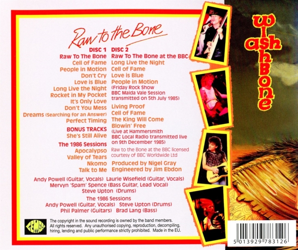Raw To The Bone (Expanded 2CD Edition) 2