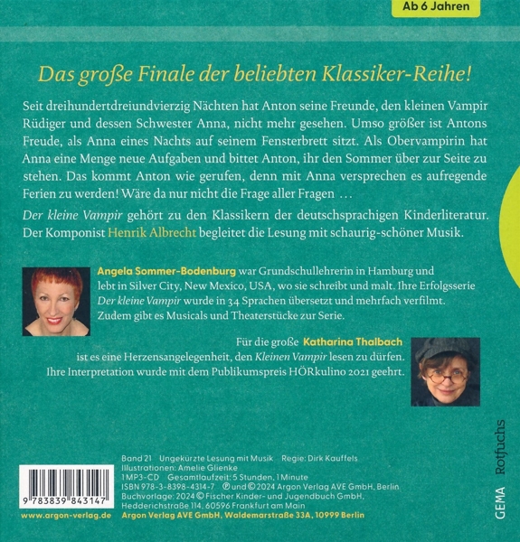 Der Kleine Vampir:Dein Freund Für Immer 1