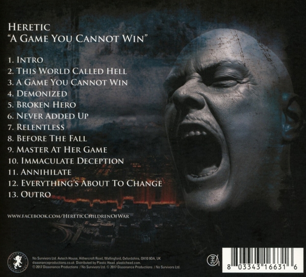 A Game You Cannot Win (LTD Digipak Edition) 1