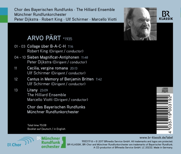 Arvo Pärt Live 1
