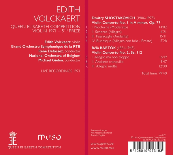 Edith Volckaert-Concours Reine Elisabeth 1