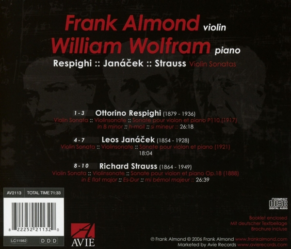 Violin Sonatas 1