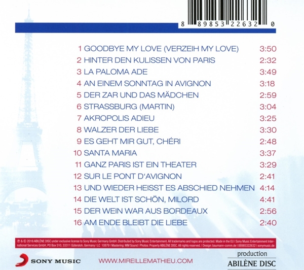 Ewig ist l\'amour-Meine schönsten Melodien 1