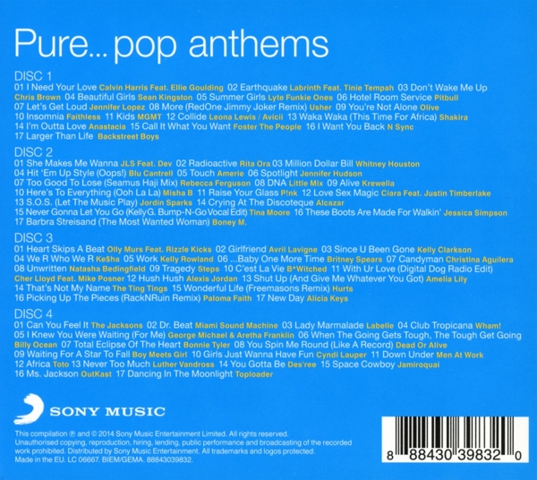 Pure...Pop Anthems 1