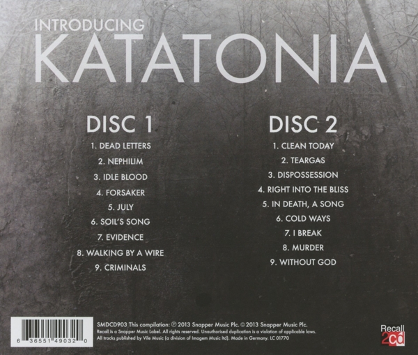 Introducing Katatonia 1
