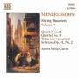 F. Mendelssohn - String Quartets 3