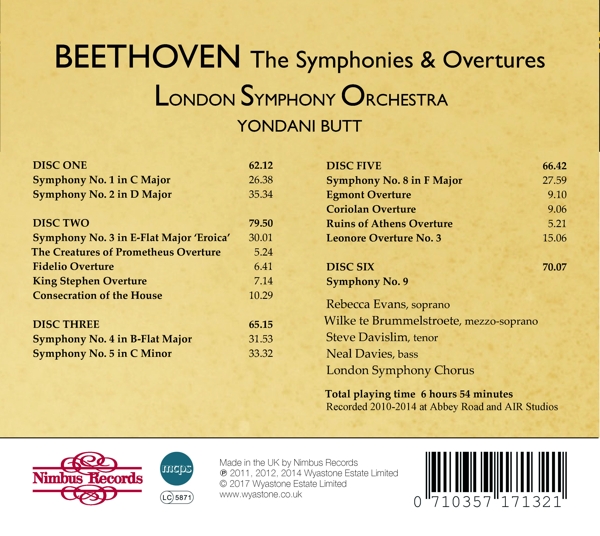 Sinfonien und Ouvertüren 1