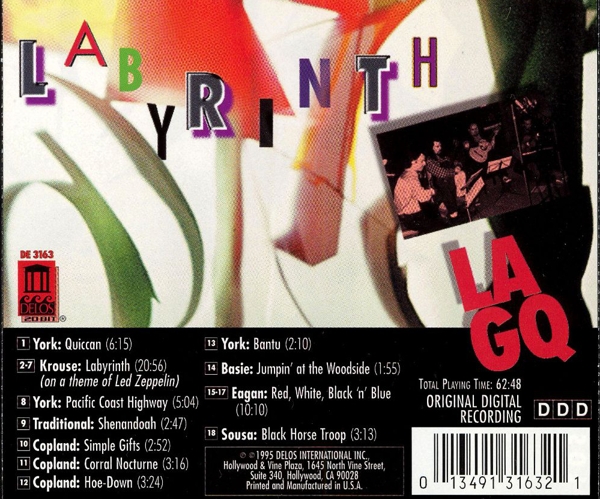 LABYRINTH/ LA GUITAR QARTET 1