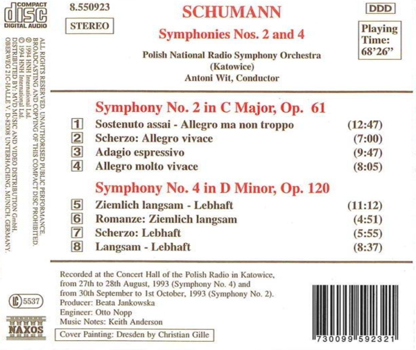 Sinfonien 2+ 4 1