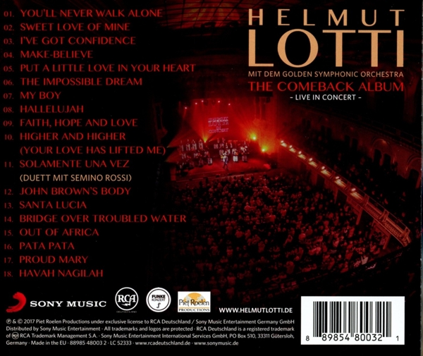 The Comeback Album-Live in Concert 1
