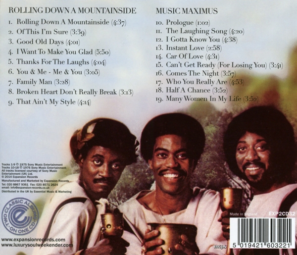 Rolling Down A Mountainside/ Music Maximus 1