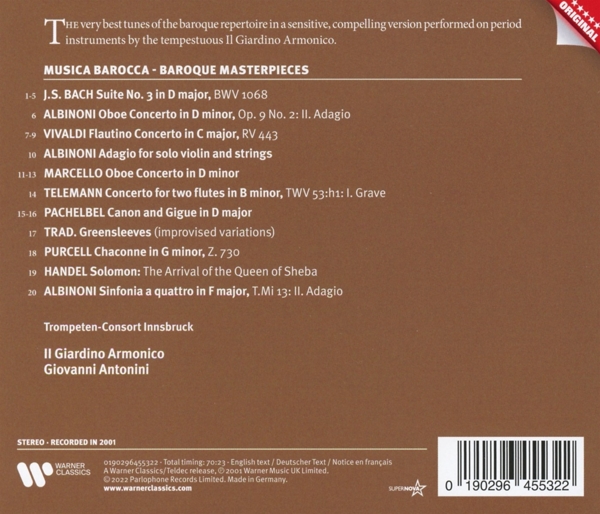 Musica Barocca-Baroque Masterpieces 1