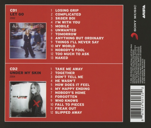 Let Go/ Under My Skin 1