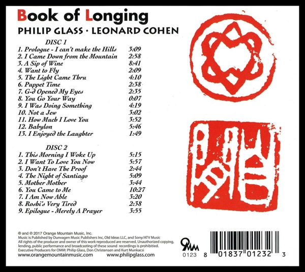 Book of Longing (WVÖ) 1