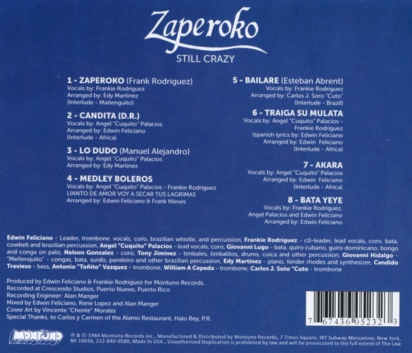 Still Crazy-Zaperoko II 1