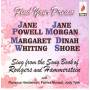 JANE POWELL / JANE MORGAN / MARGARET WHITING - Songbook Hammerstein & Rodgers