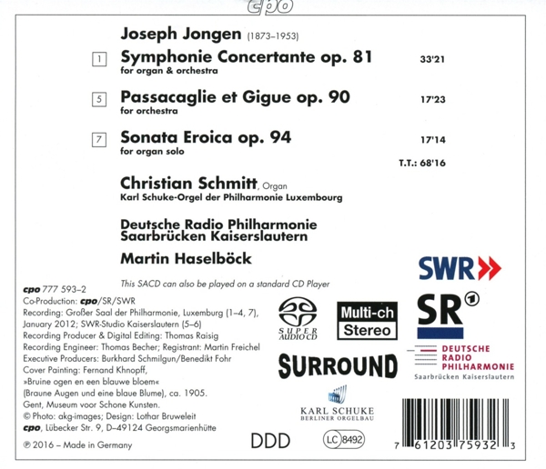 Symphonie Concertante op.81; Sonata Eroica op.94 1