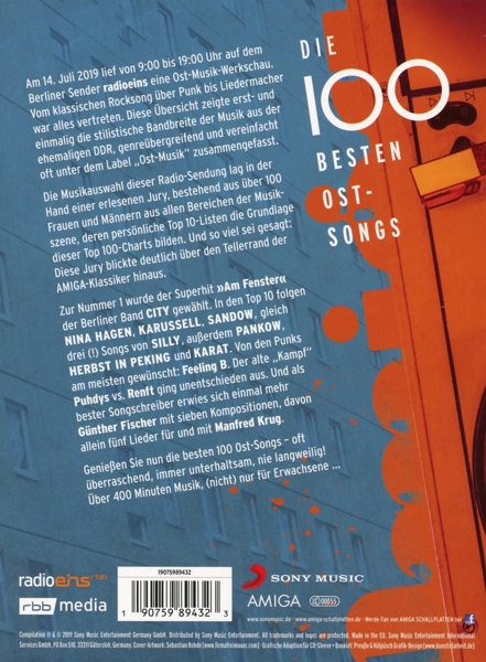 radio eins präs.: Die 100 besten Ostsongs 1