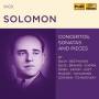 Solomon / L. Maazel / H. Menges / A Pini / + - Solomon - Concertos,Sonatas and Pieces