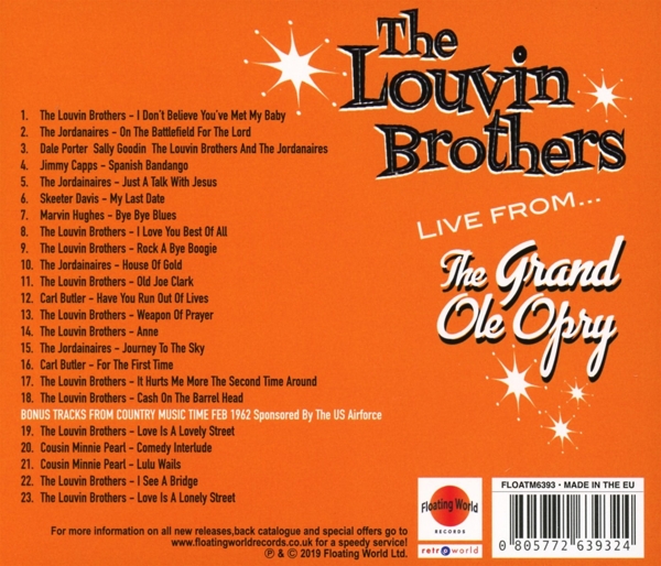 Live From The Grand Ole Opry 1