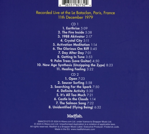 Paris Bataclan 11.12.79 (Digipak) 1