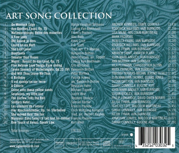 Art Song Collection 1