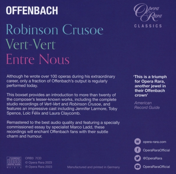 Celebrating Offenbach 1