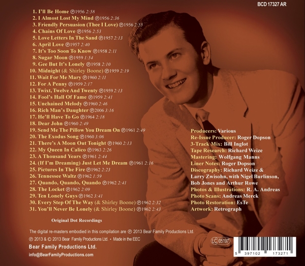 The Ballads Of Pat Boone 1