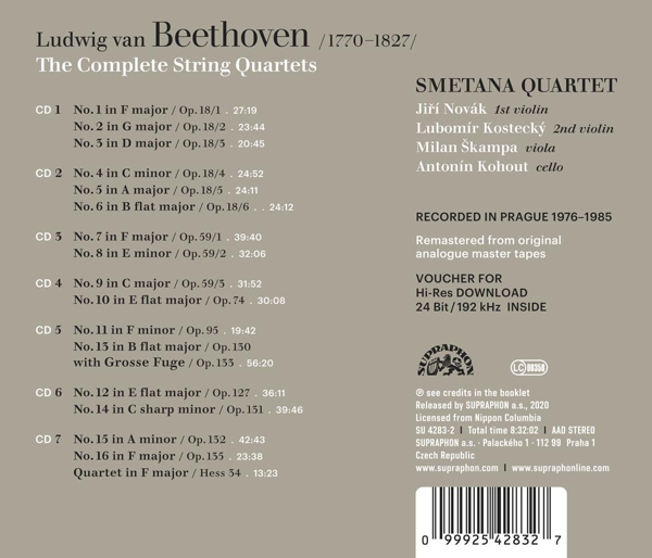 Die Streichquartette 1