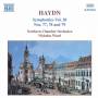 Nicholas Ward / Northern Chamber Orchestra - Sinfonien 77-79