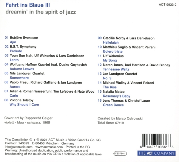Fahrt Ins Blaue III 1