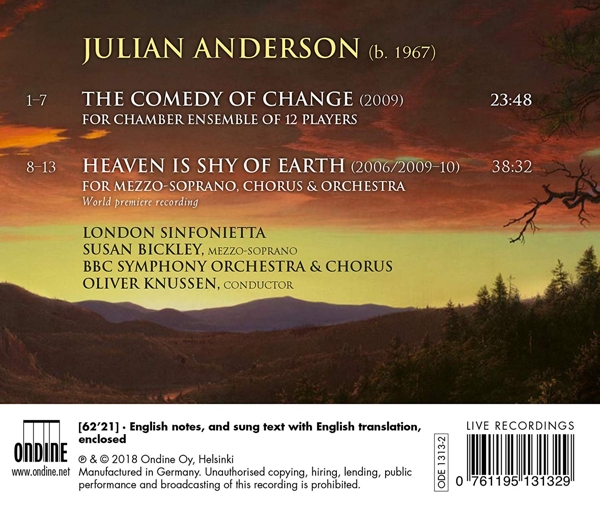 Heaven is shy of Earth/ The comedy of change 1