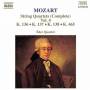 W. A. Mozart - String Quartets 136-138 & 465
