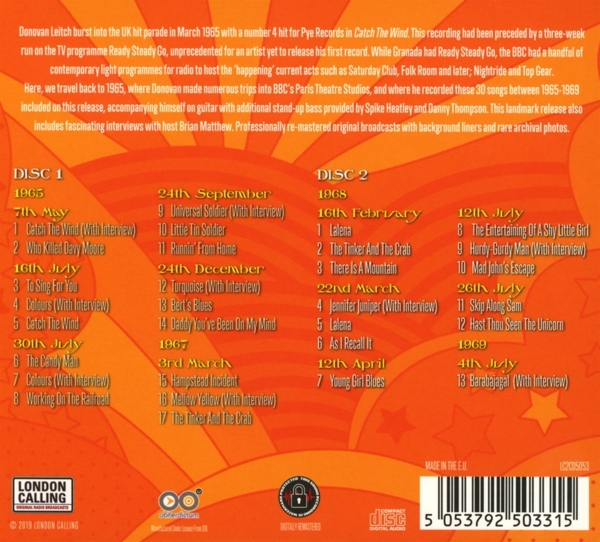 Live 1965-1969 (2CD-Digipak) 1