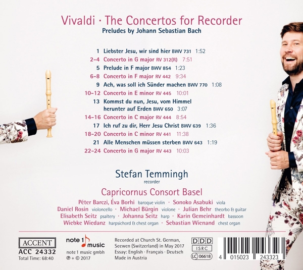 The Concertos for Recorder 1