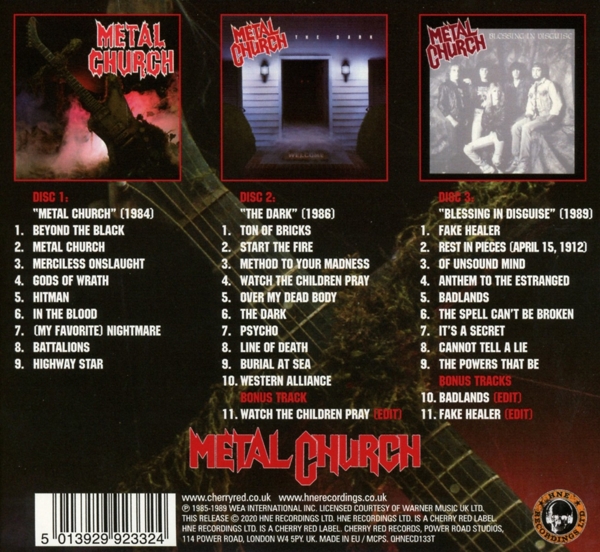 The Elektra Years 1984-1989 (3CD Gatefold Digipak) 1