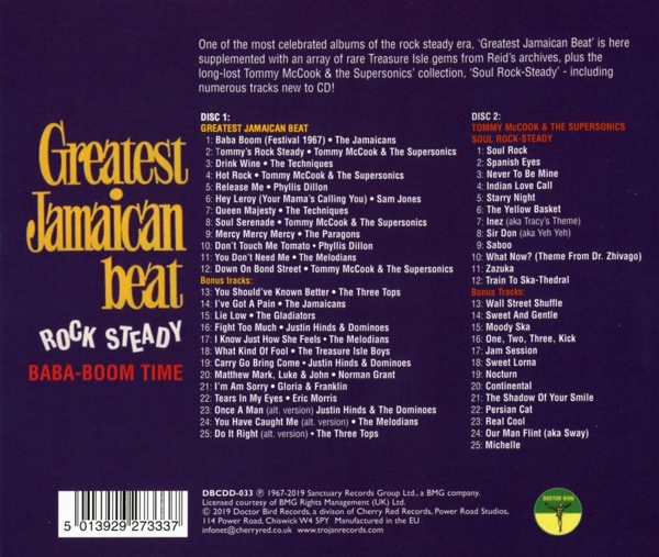 Greatest Jamaican Beat/ Soul Rock-Steady 2