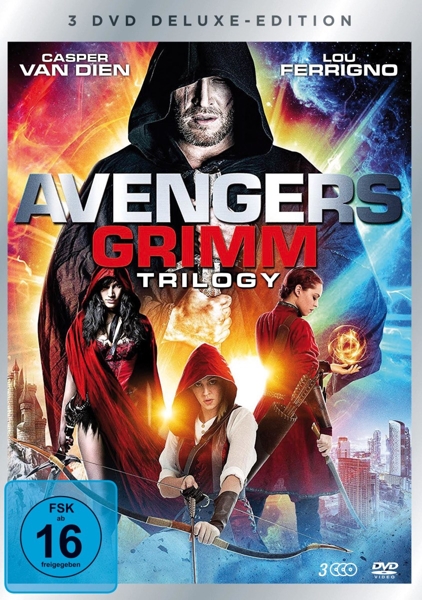Hollywood tvilling Bevægelig Casper Van Dien / Lou Ferrigno -Avengers Grimm 1-3 Trilogy-Box-Edition (3  DVDS) -WHITE PEARL MOVIES / DAREDO DVD Grooves.land/Playthek